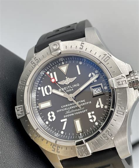 breitling avenger seawolf grey|Breitling Avenger seawolf chrono.